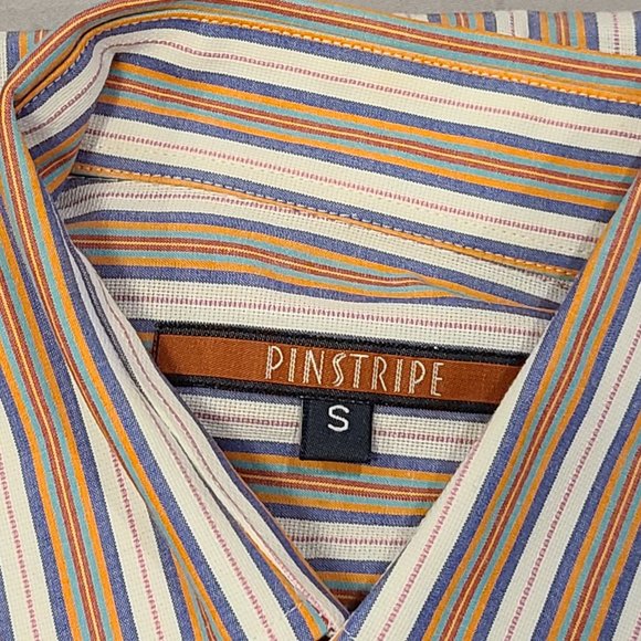 Pinstripe Long Sleeve Button Up - Picture 4 of 4